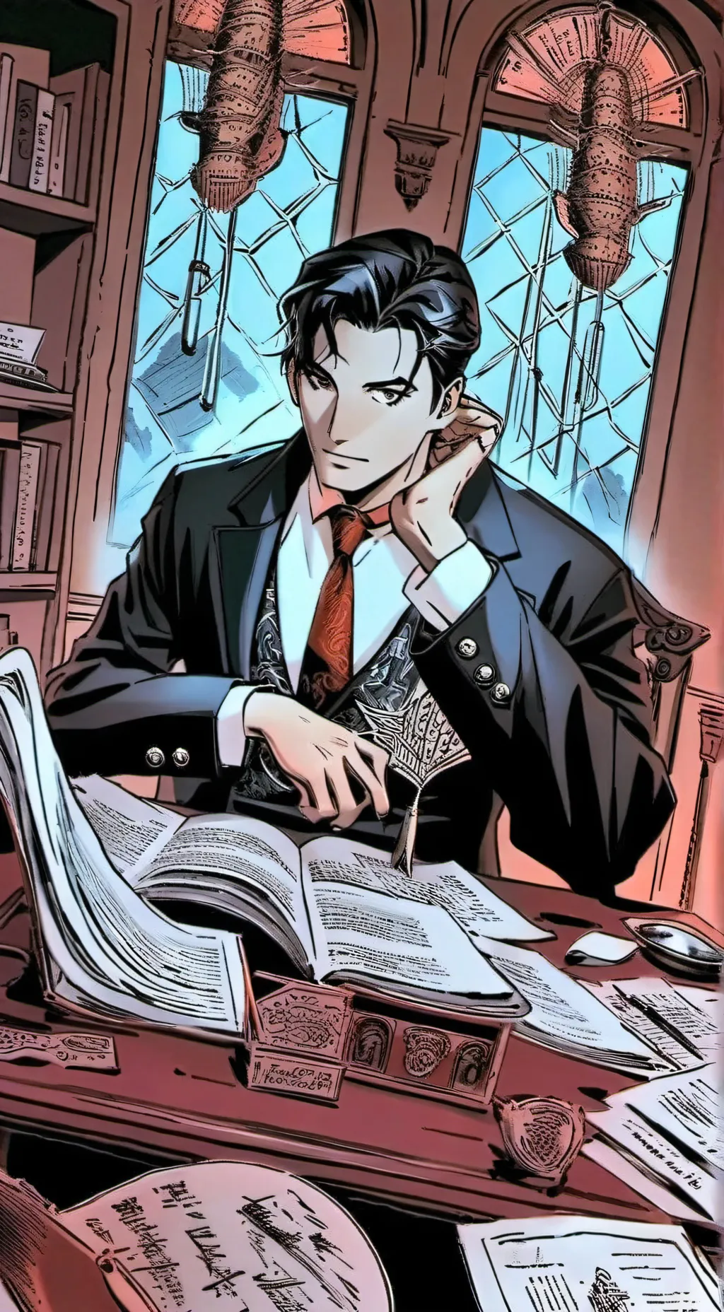 ai character: joung background