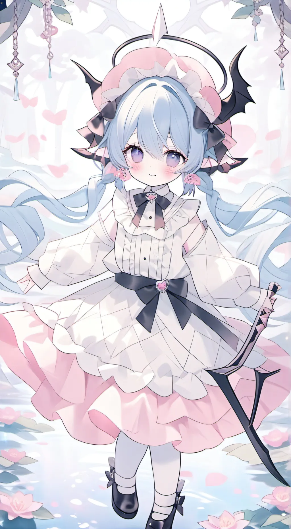 ai character: baby Saja Y/Nfight background