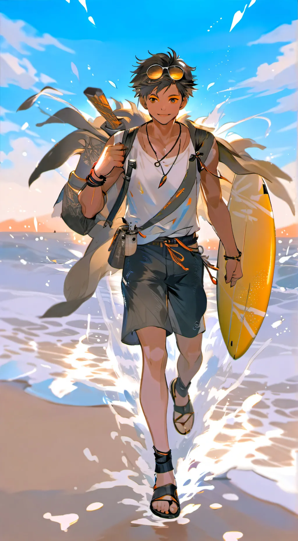 ai character: Mark Smith  background