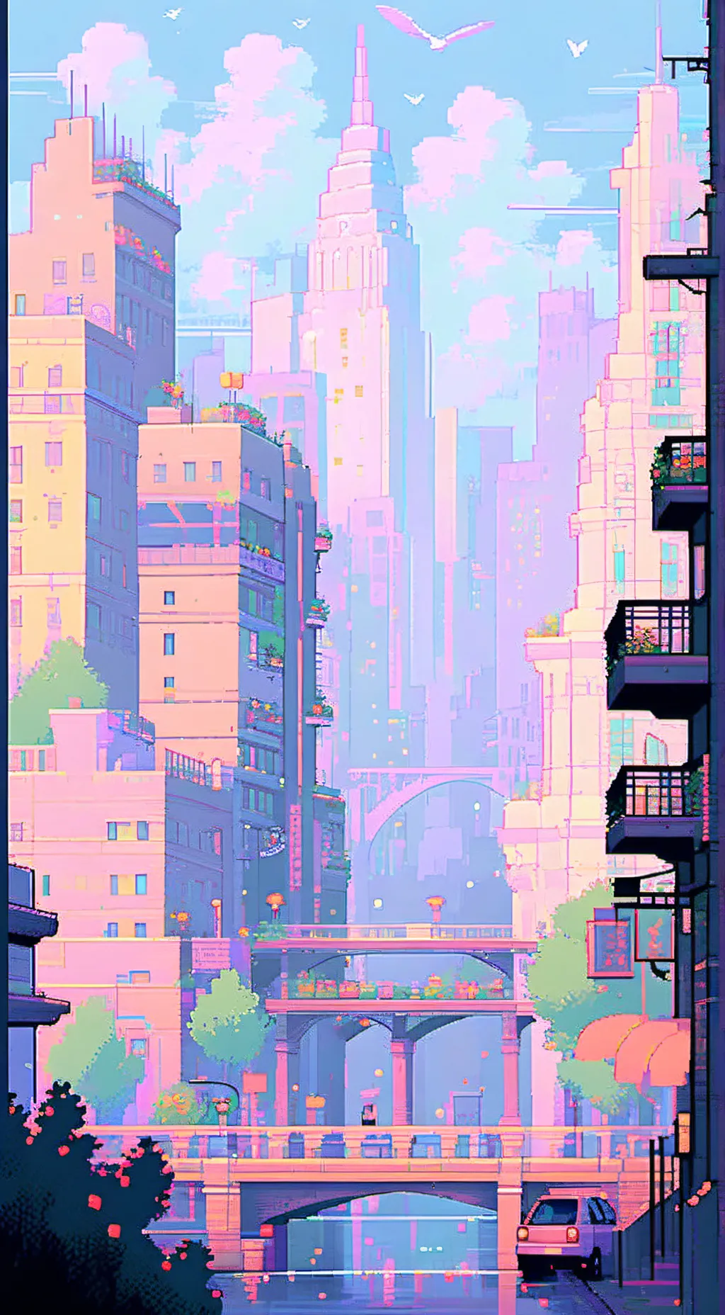 ai character: K-POP DEMON HUNTER background