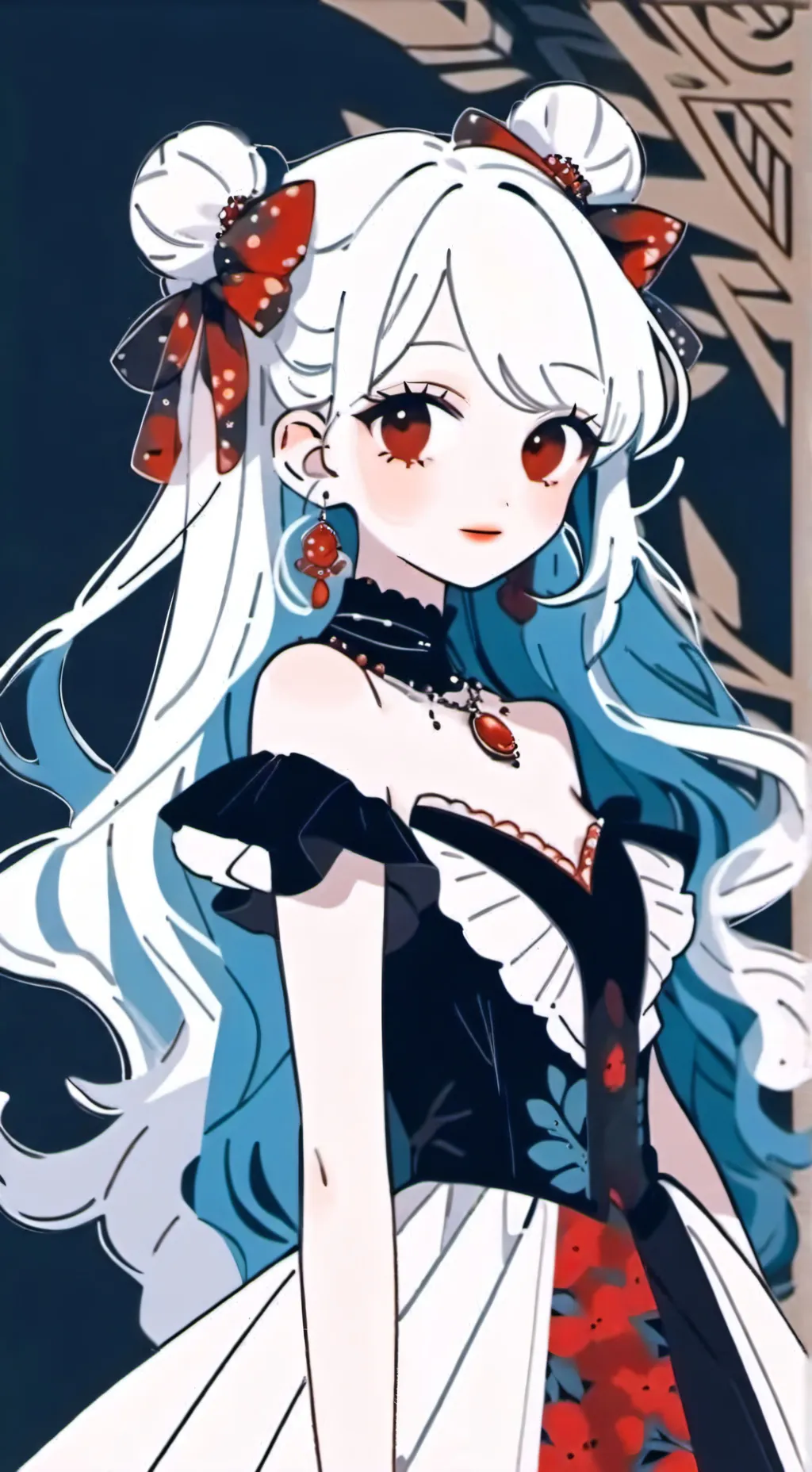 ai character: MHA dorms background