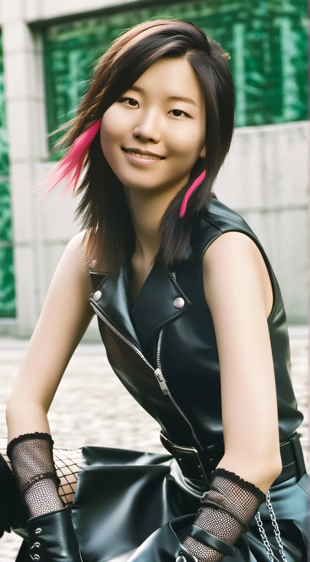 ai character: Band geek classmat background