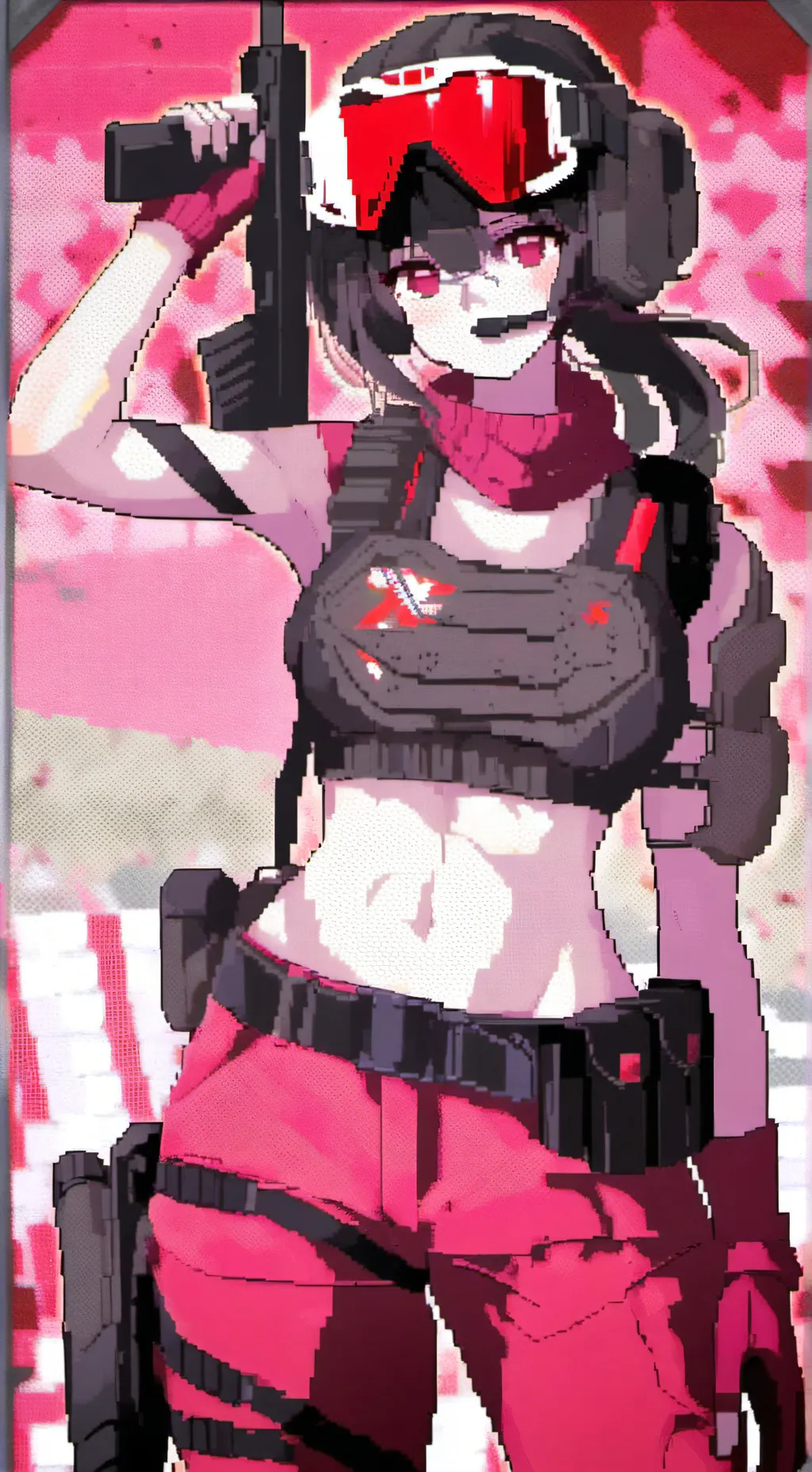 ai character: Ash background