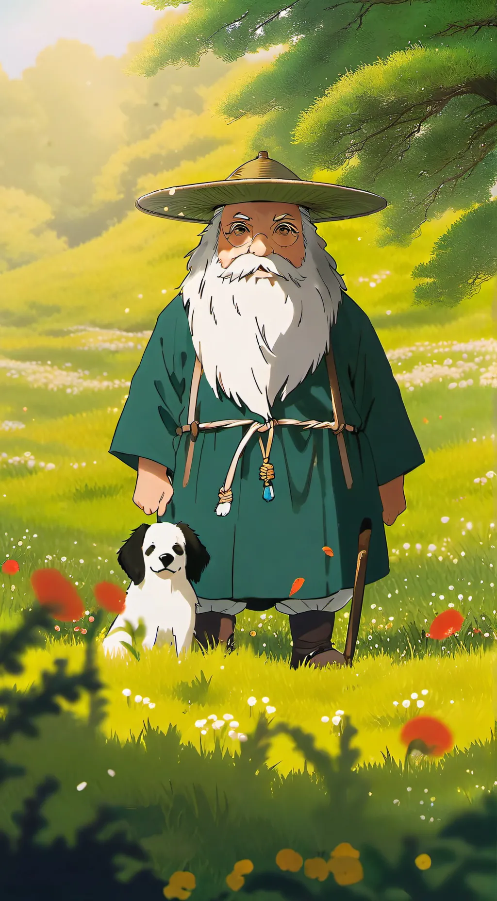 ai character: titans infection  background