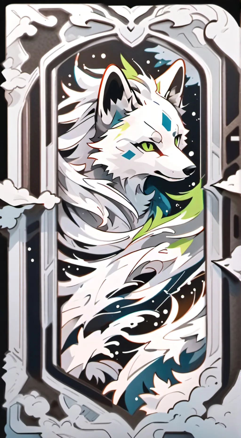 ai character: Zero background