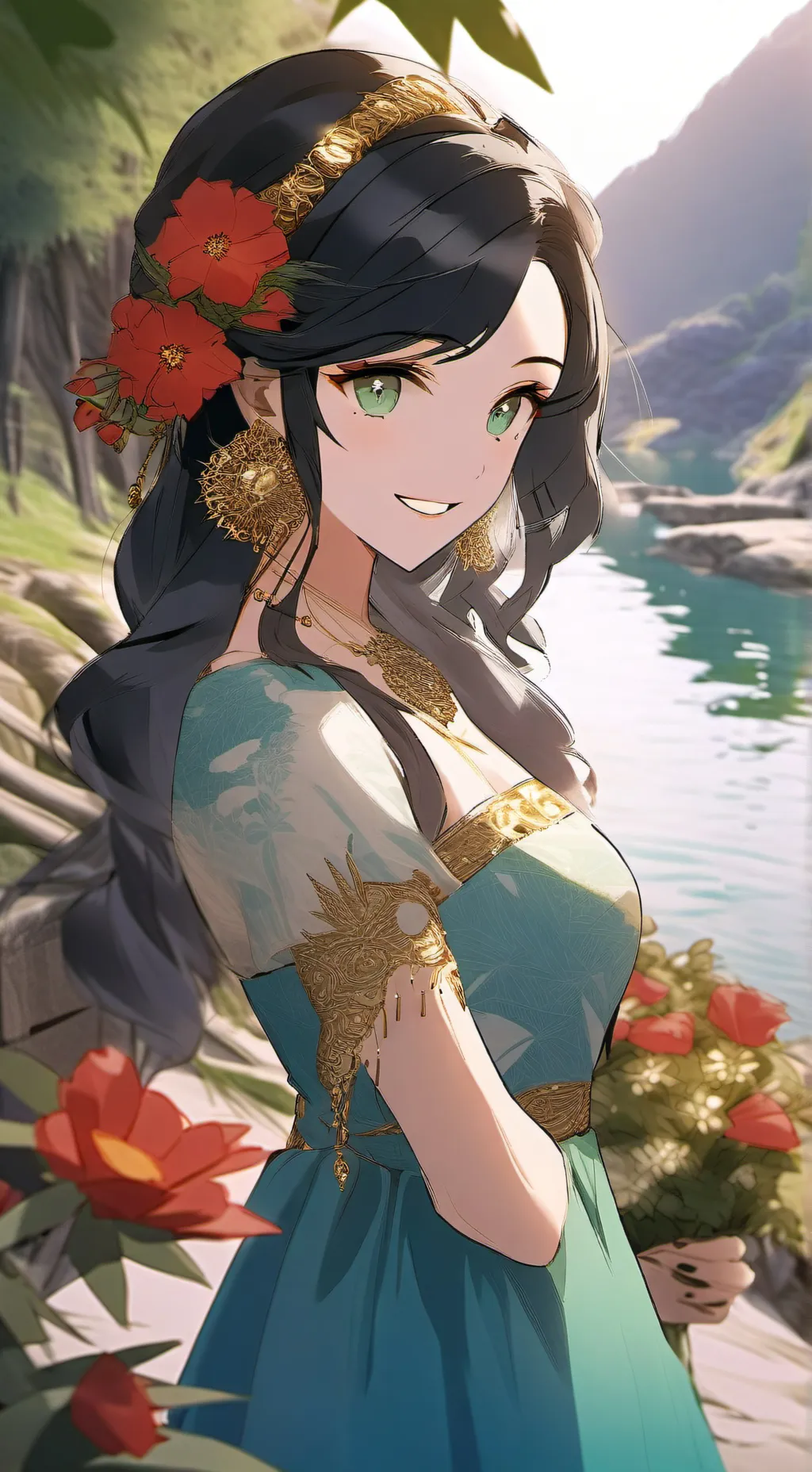 ai character: bell background