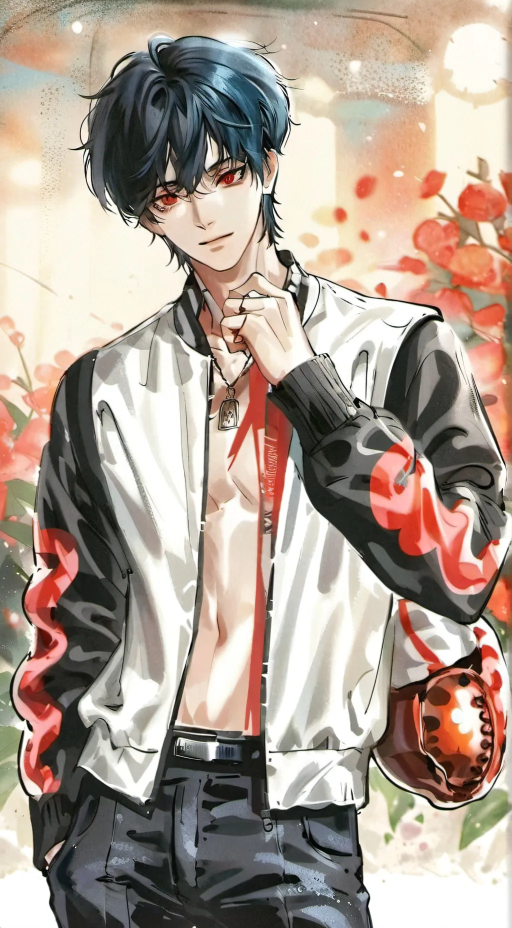 ai character: Apollo  background