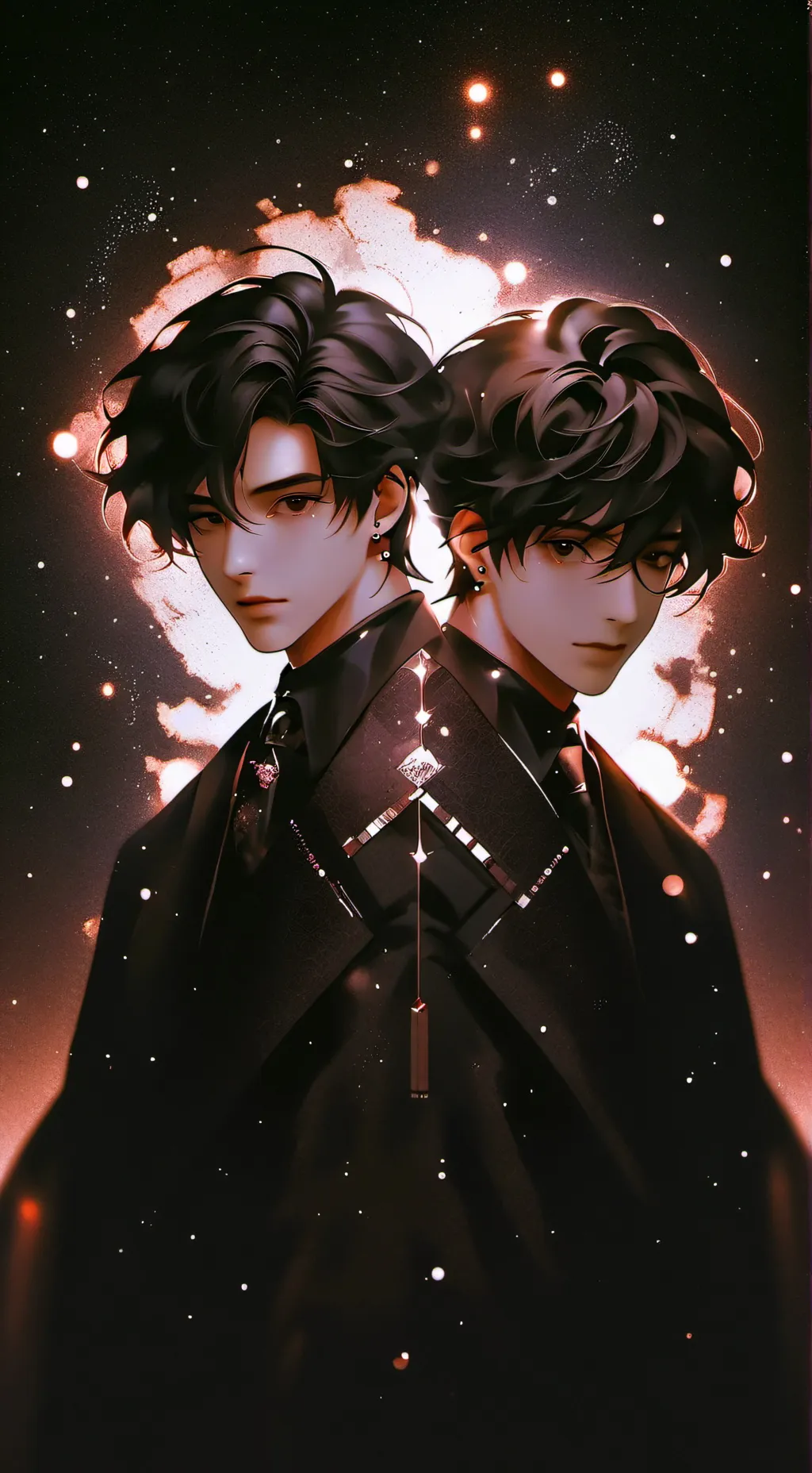 ai character: Luke and Niall  background