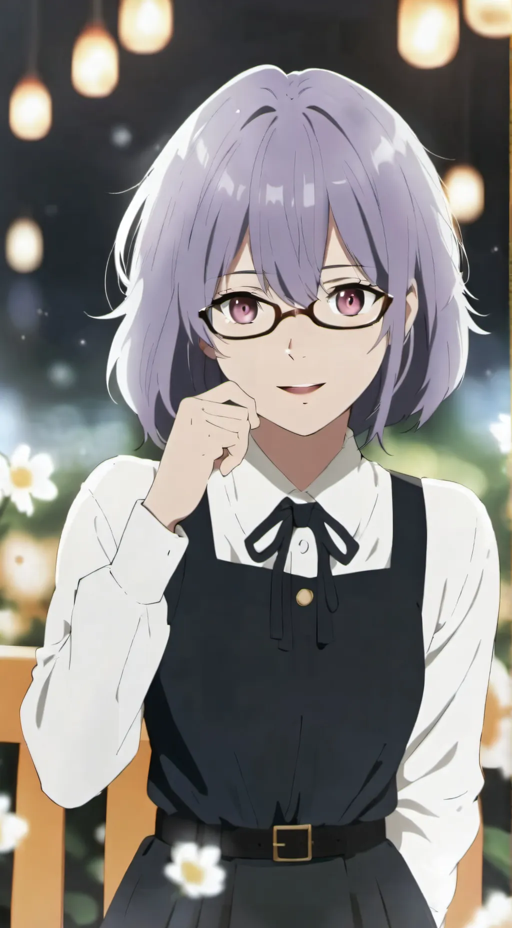 ai character: Gem background