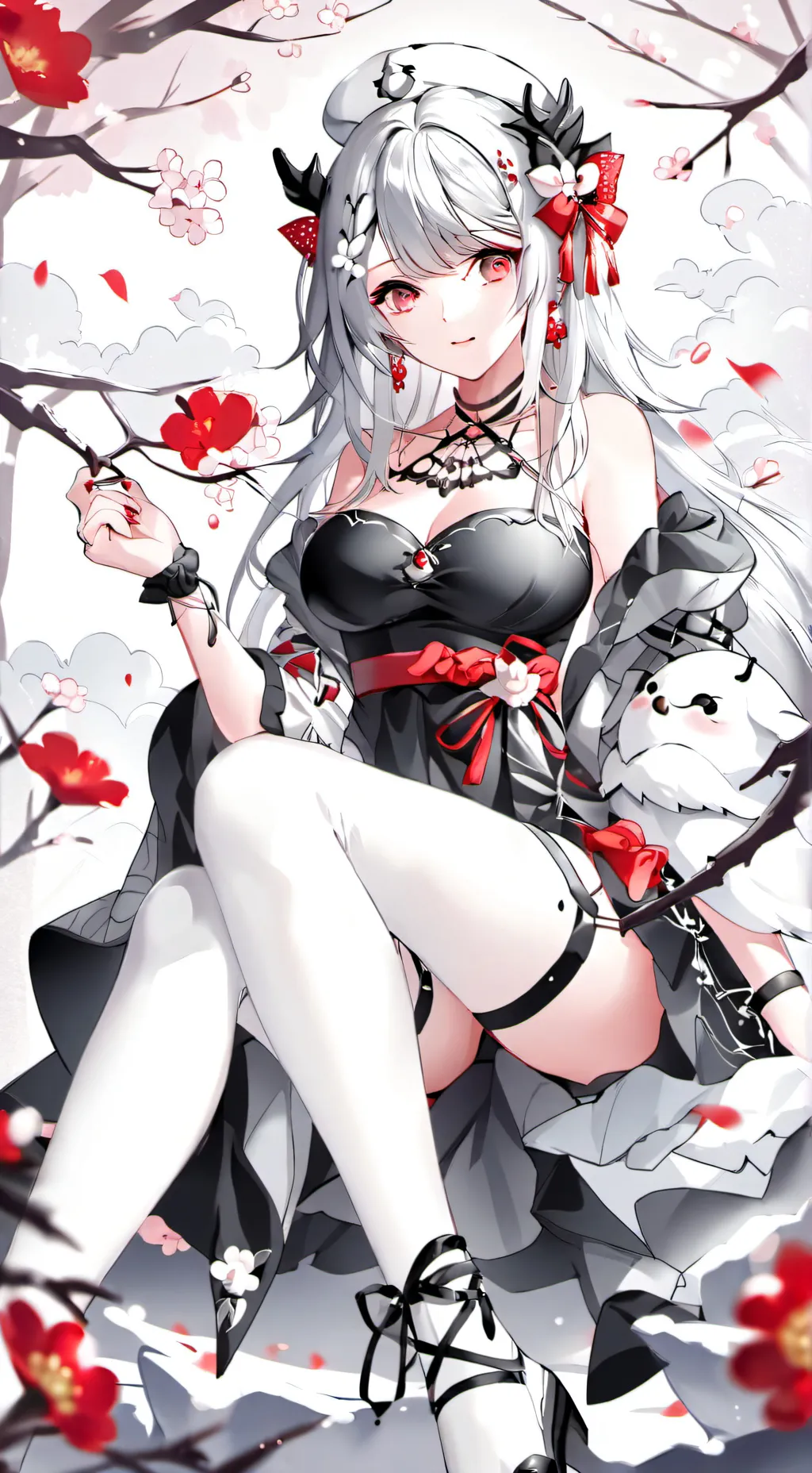 ai character: La chica gigante background