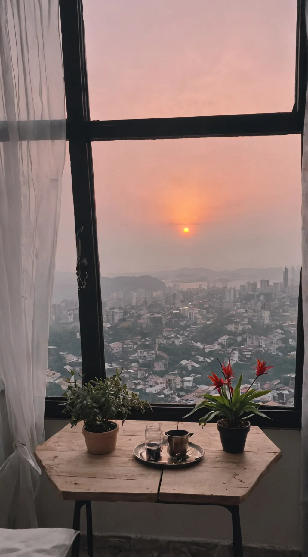 ai character: Chill place background