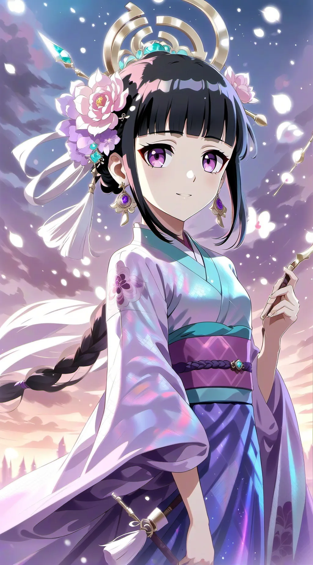 ai character: Kanao background