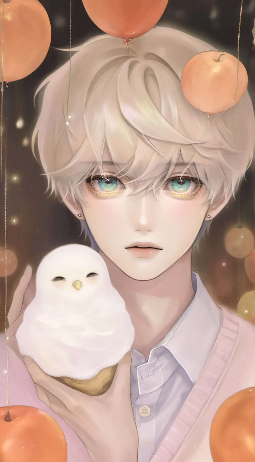 ai character: Cutie boy background