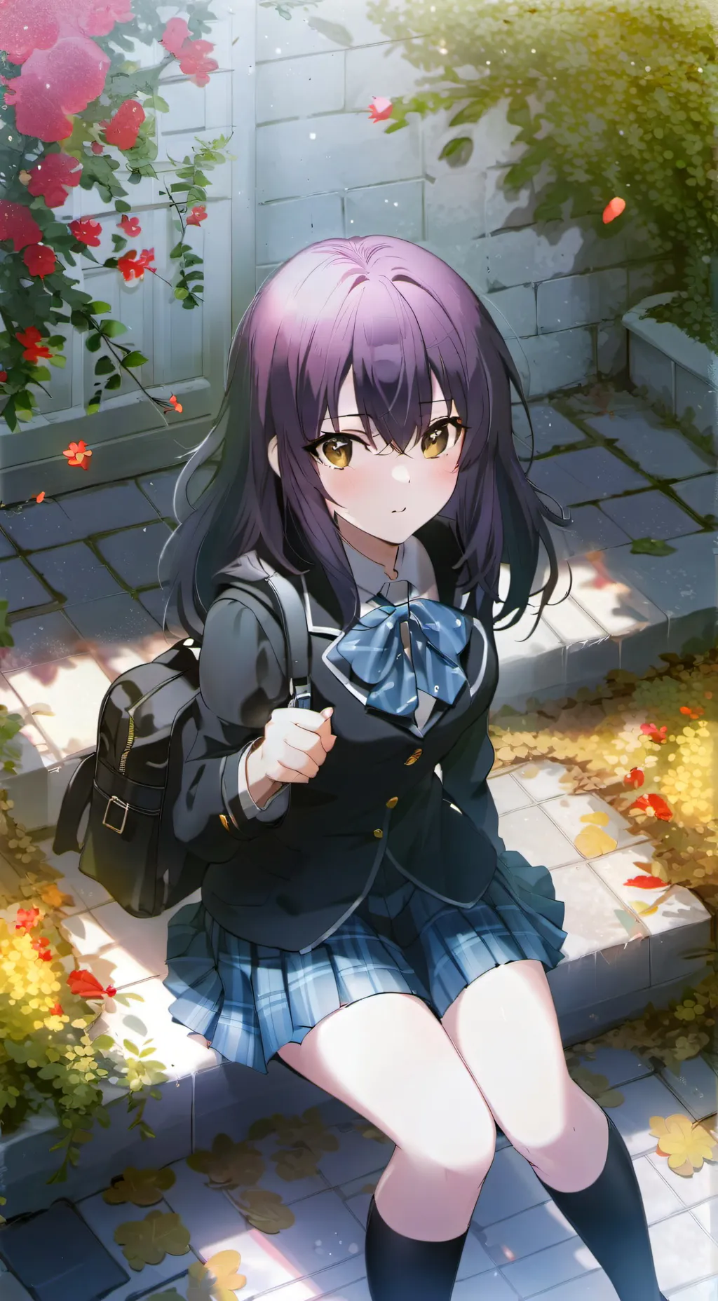 ai character: Kasumi Tachibana background