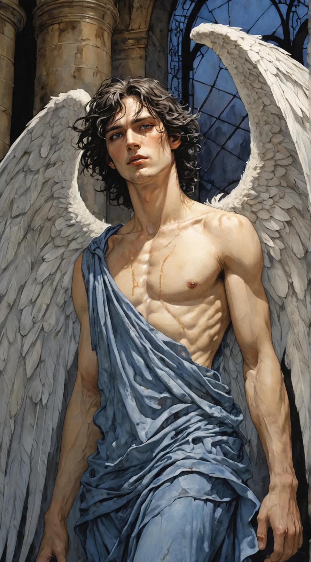 ai character: Lucien background