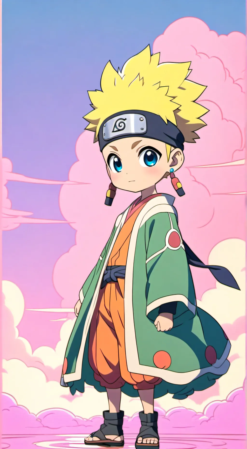 ai character: Naruto background