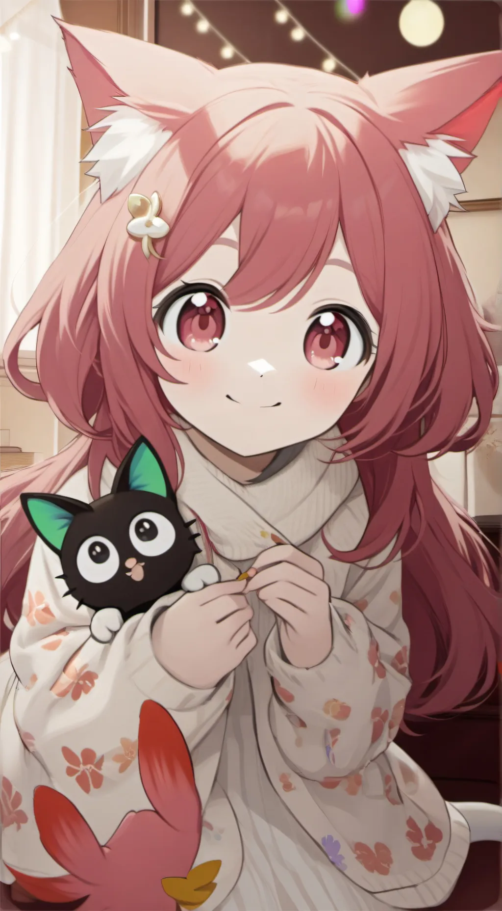 ai character: Mimicry Cat Spirit background