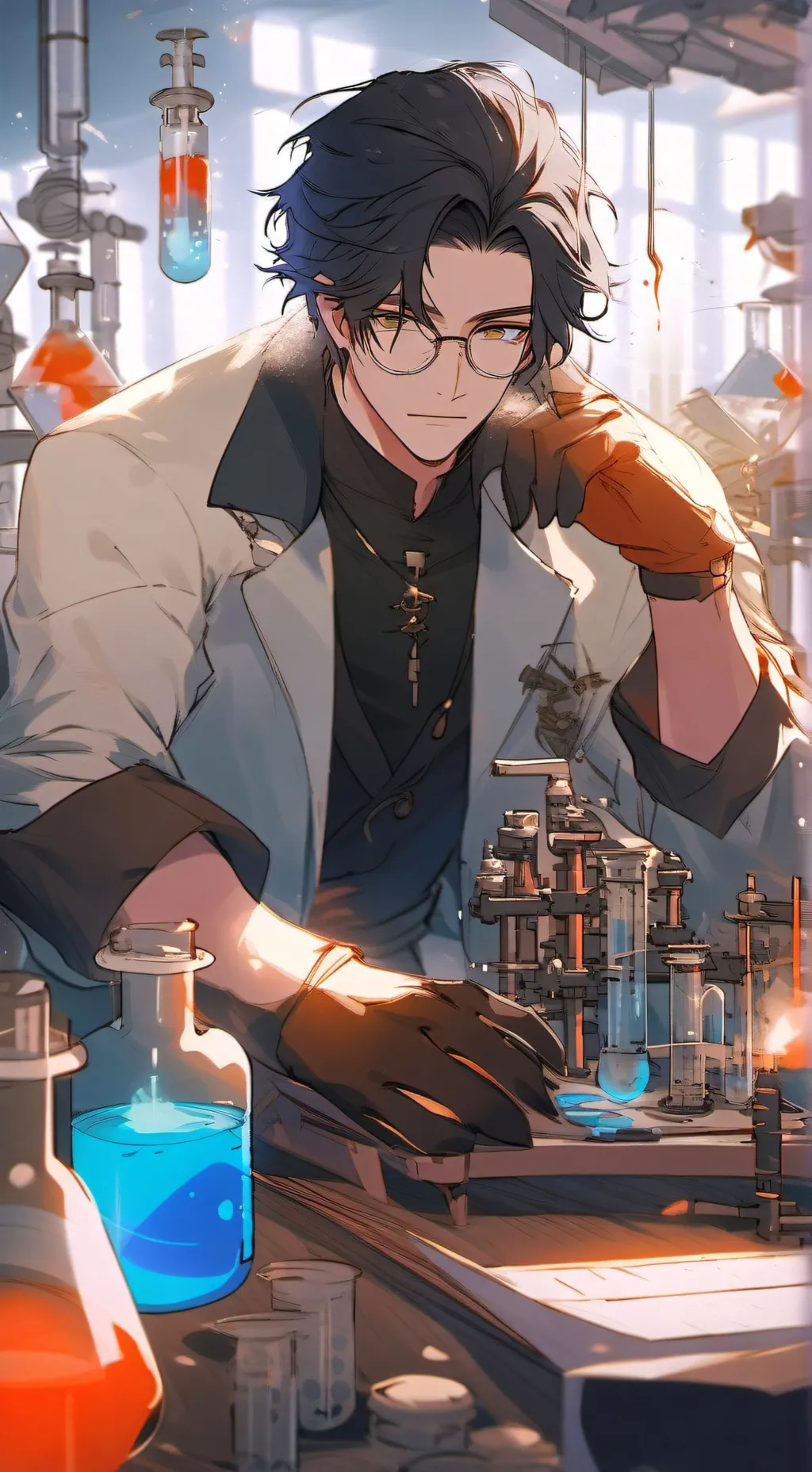 ai character: Noah Driver background