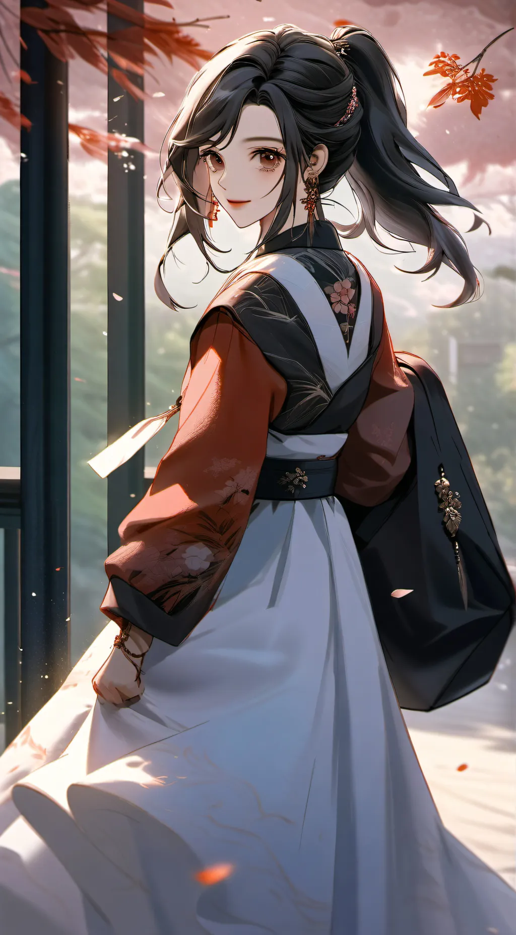 ai character: mha lili background