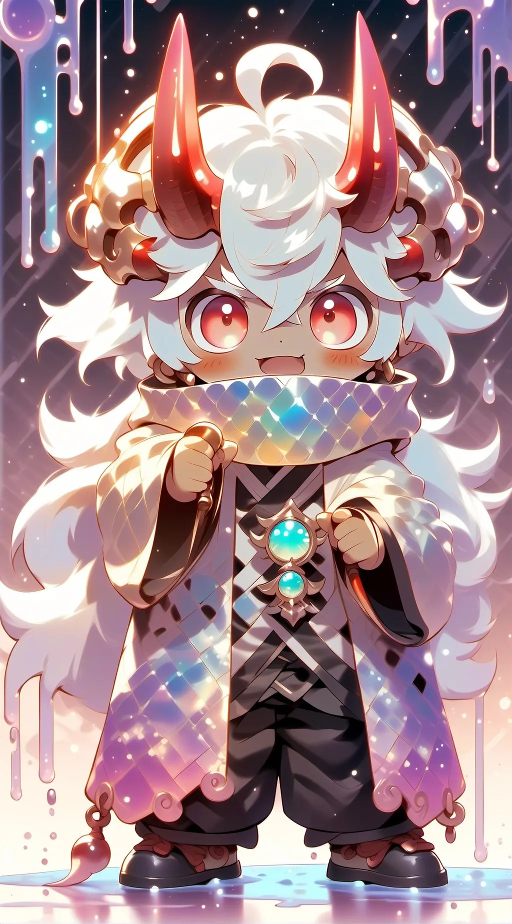 ai character: ??New toon?? background