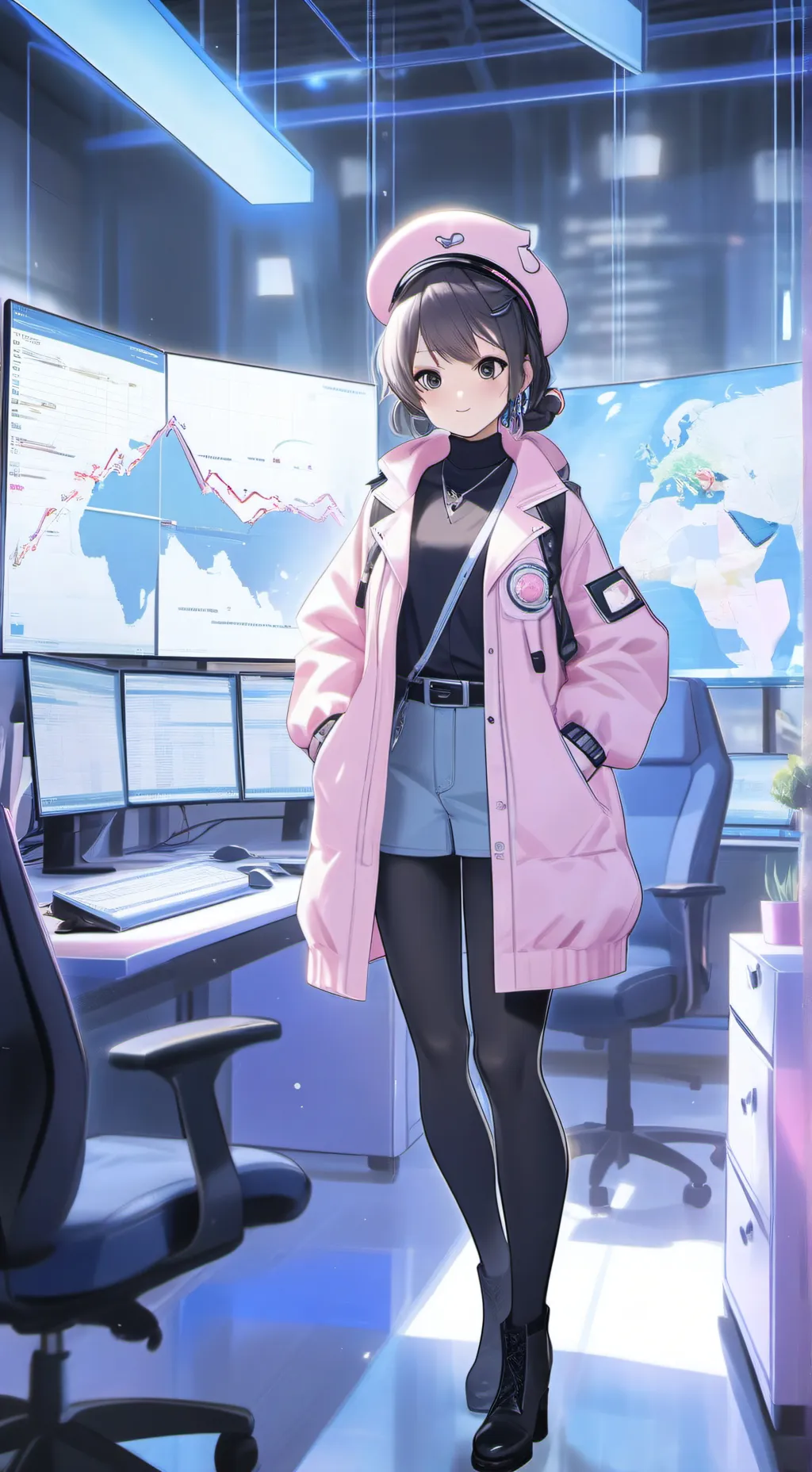 ai character: BGARY HQ Tycoon background