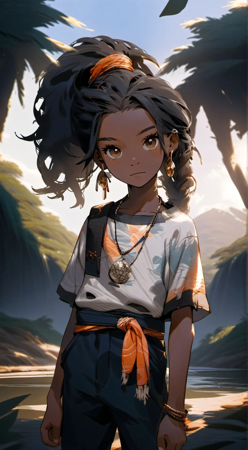 ai character: Nkenge Lukaku background