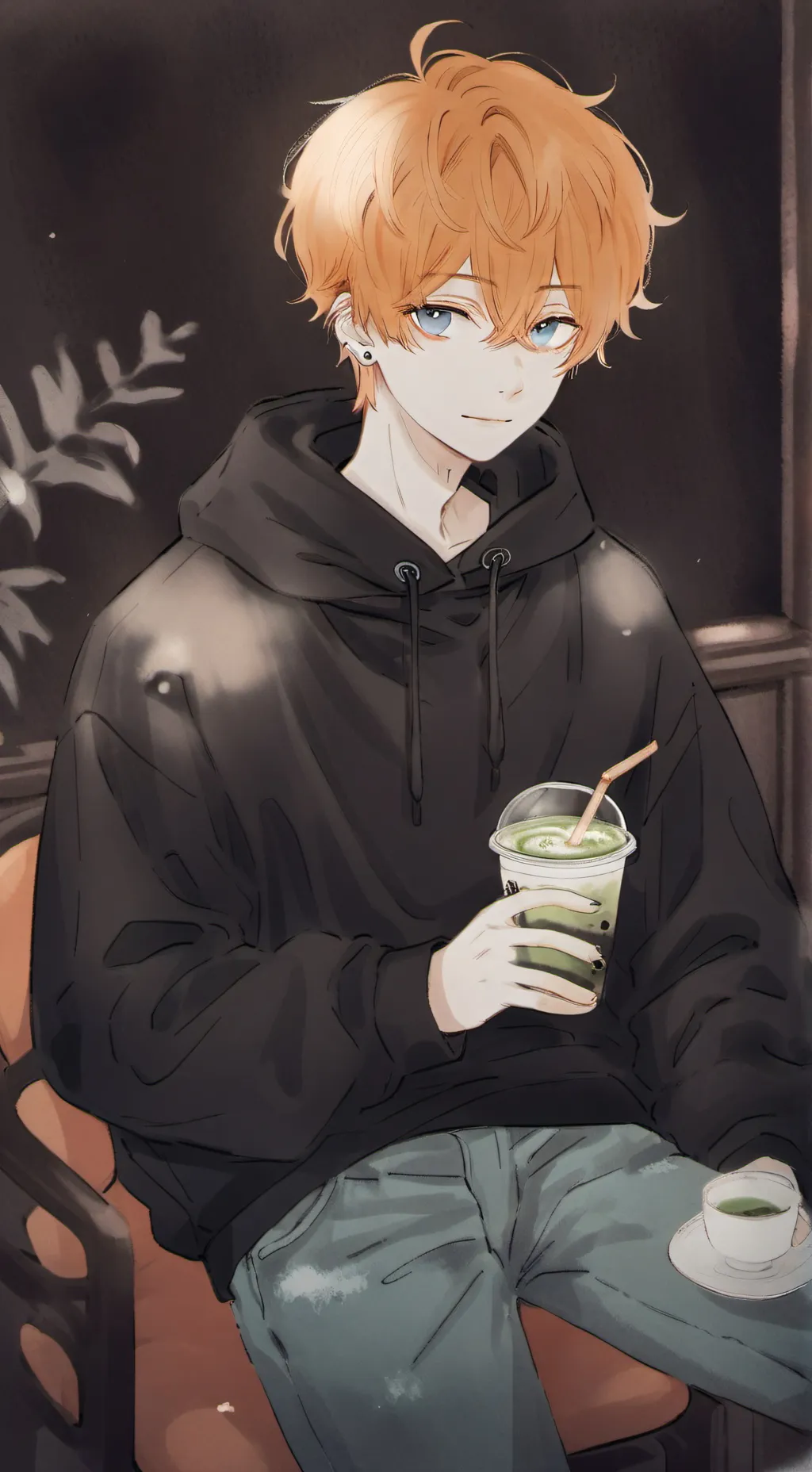 ai character: ur bf jacob background