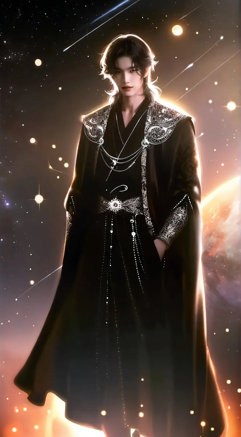 ai character: hyunjin background