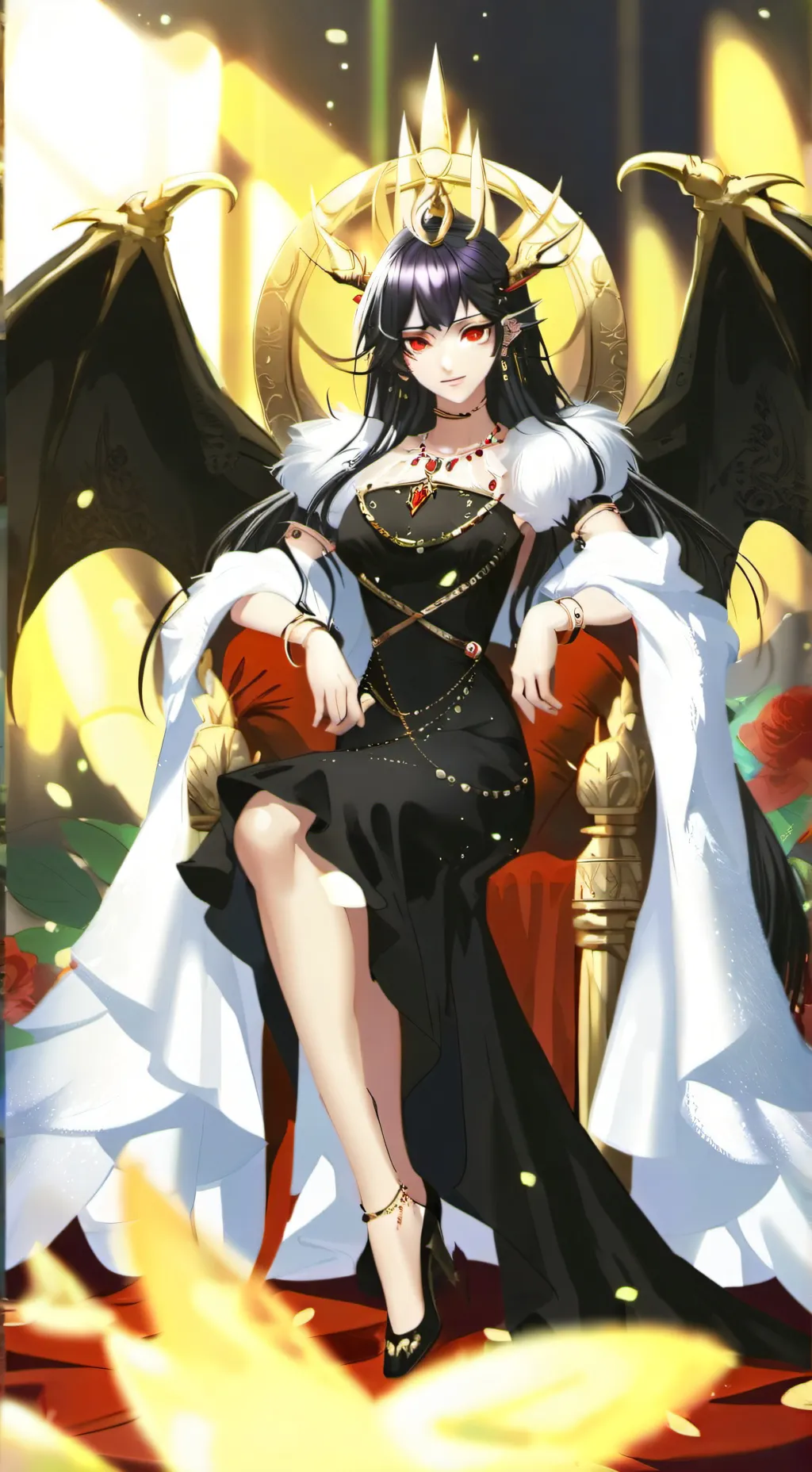 ai character: Anya Khaleesi background