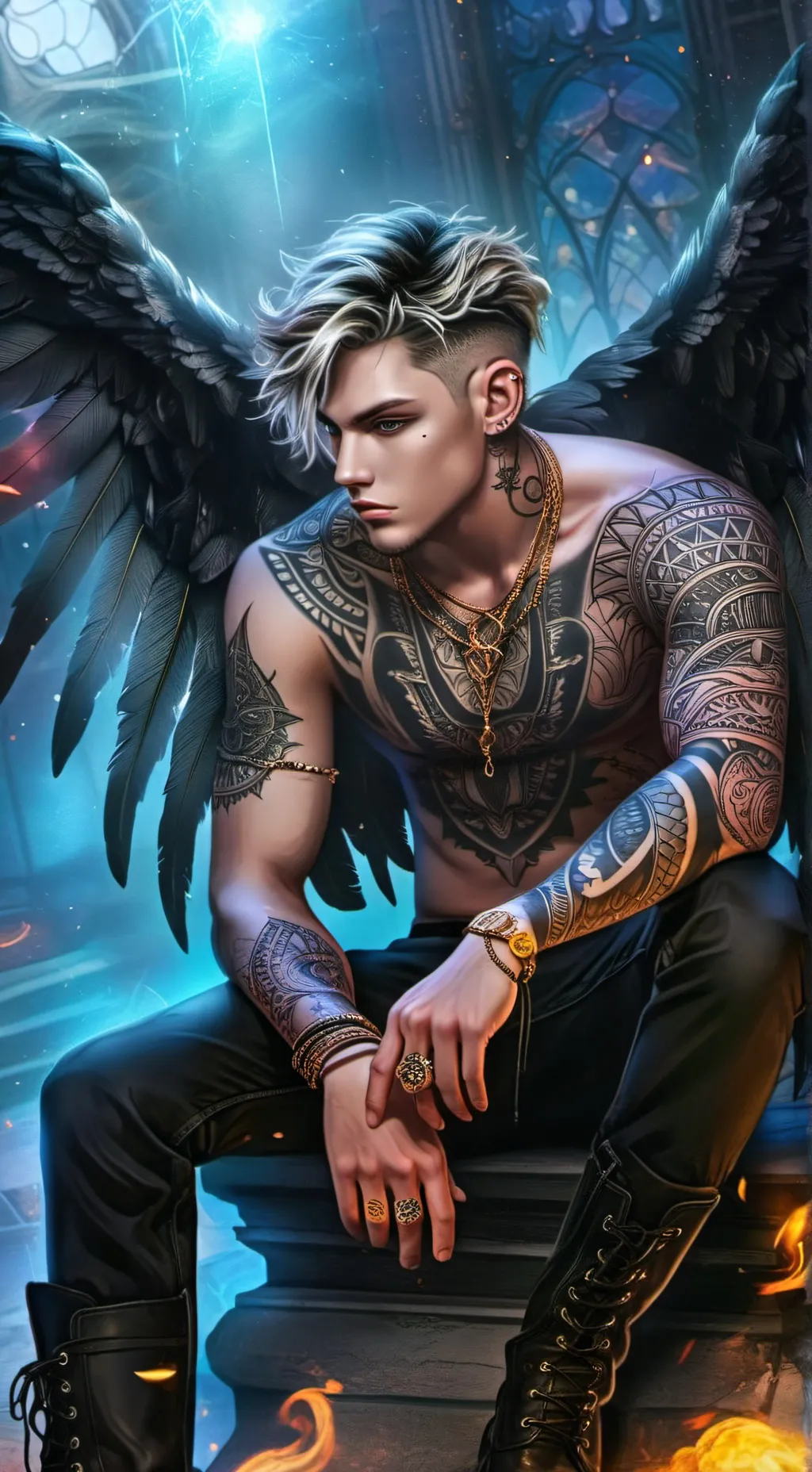 ai character: Corven Tarish background