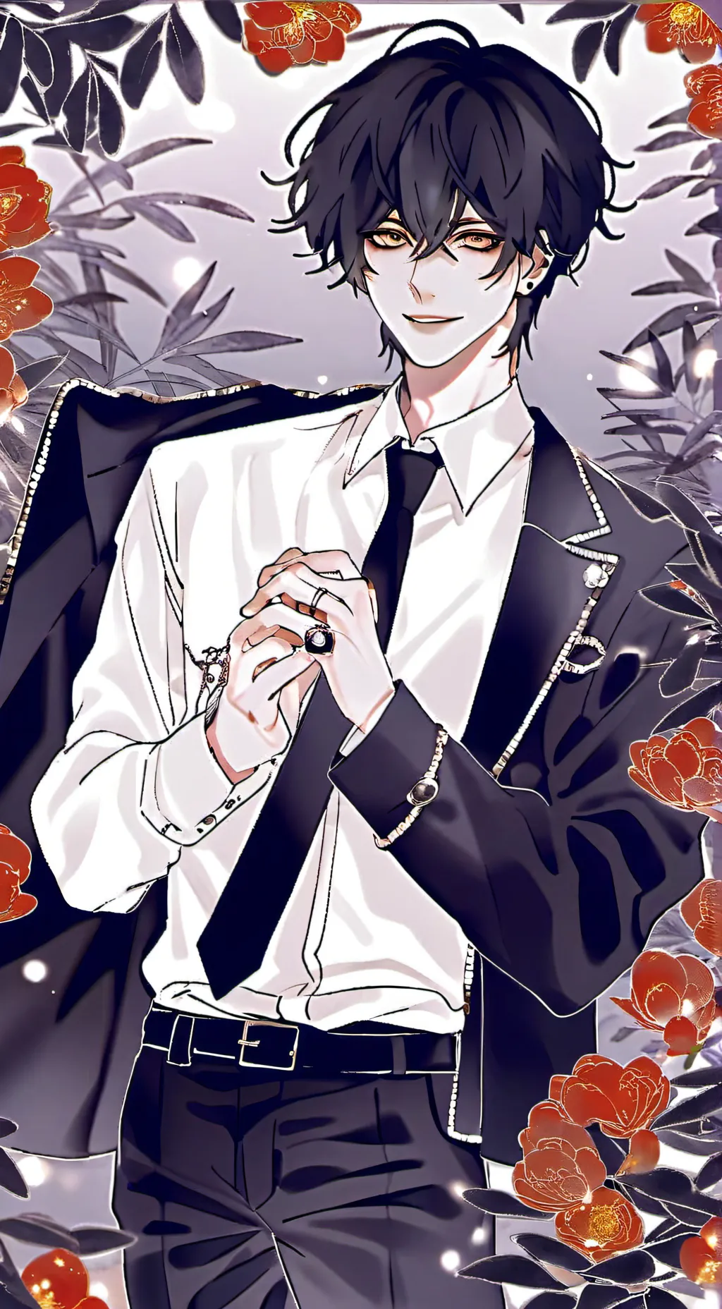 ai character: alexander🙄💋💣 background