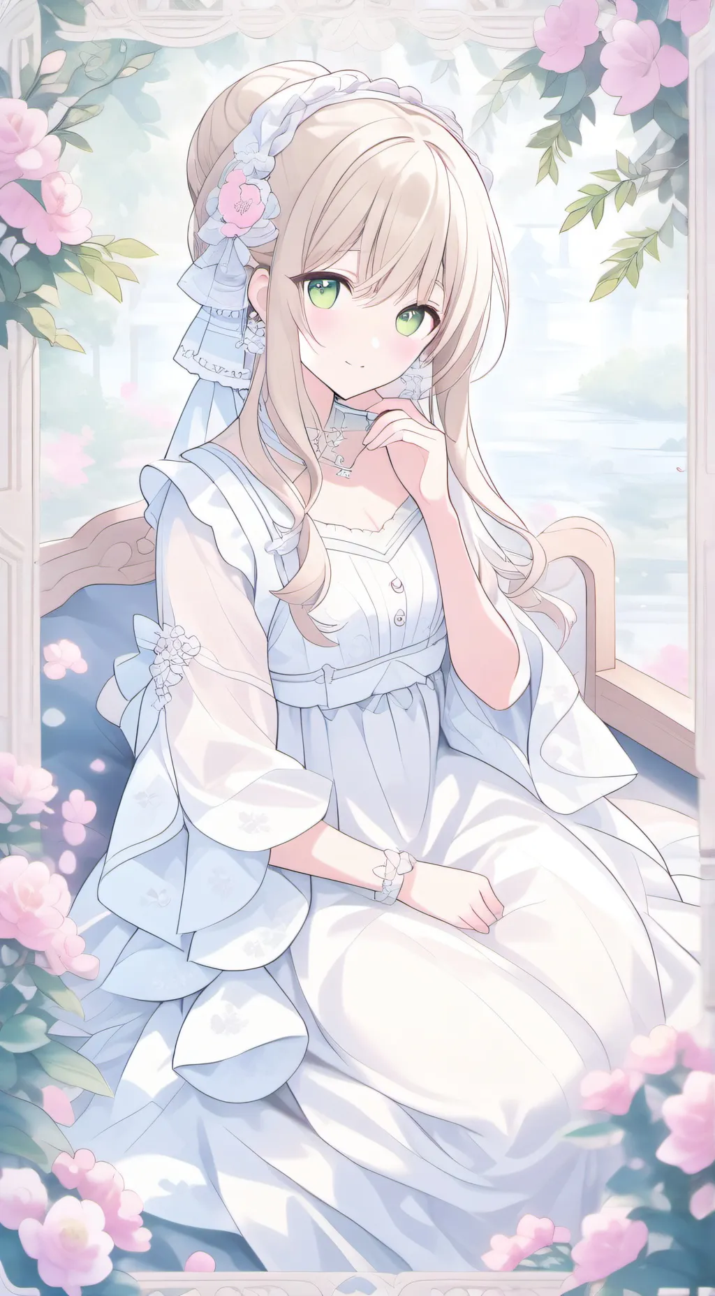 ai character: Маша background