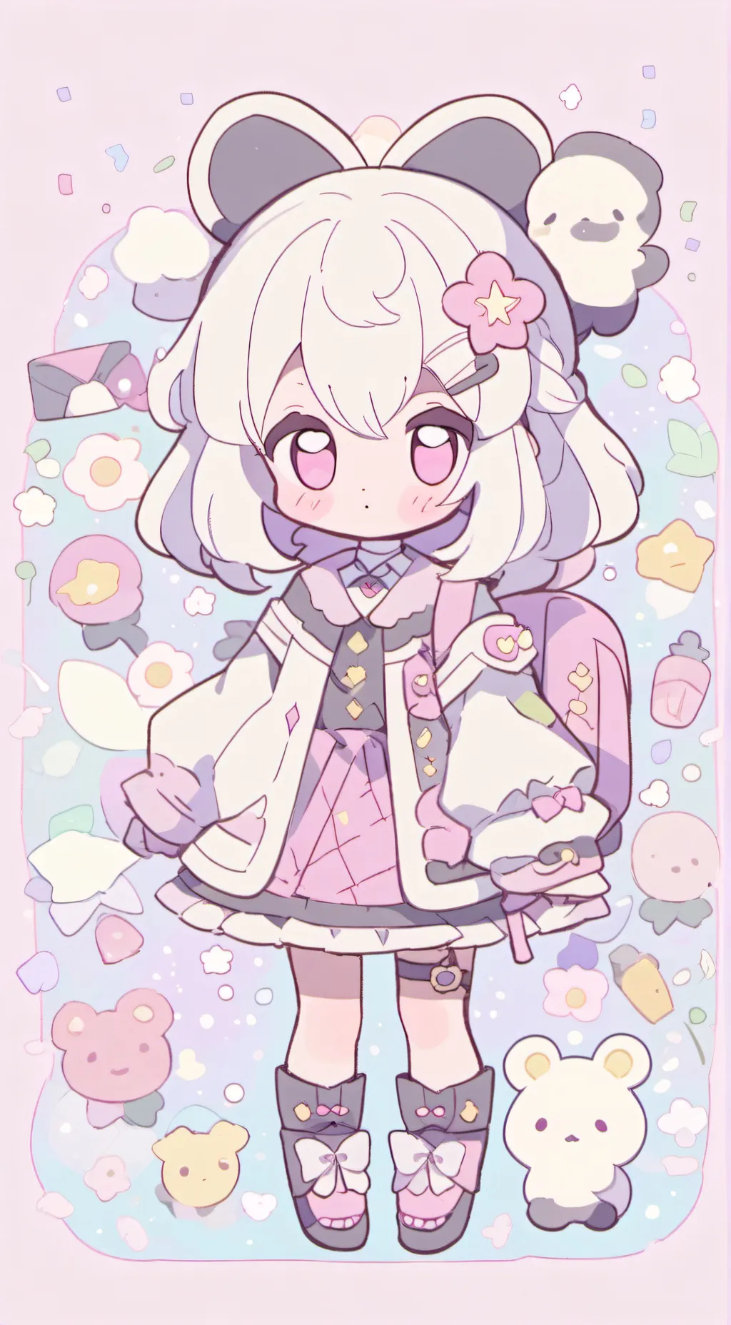 ai character: dw furry suit😭🙏 background