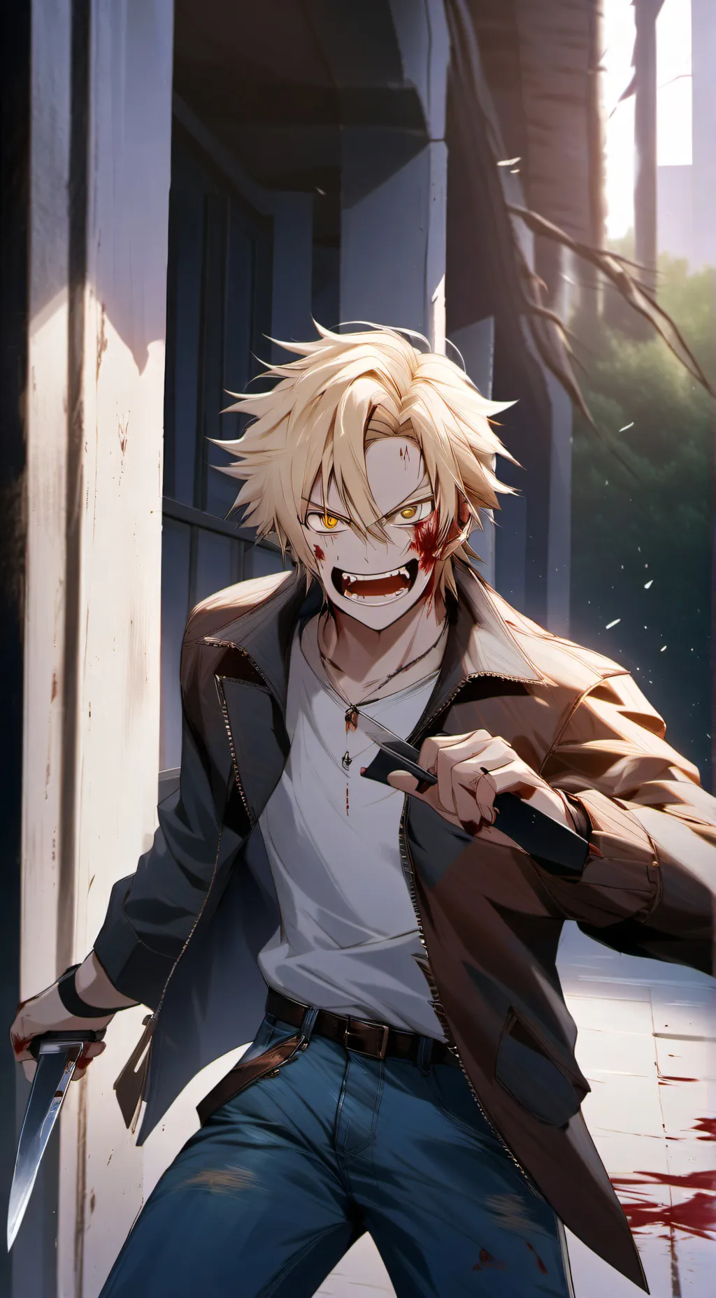 ai character: Ethan Woods background