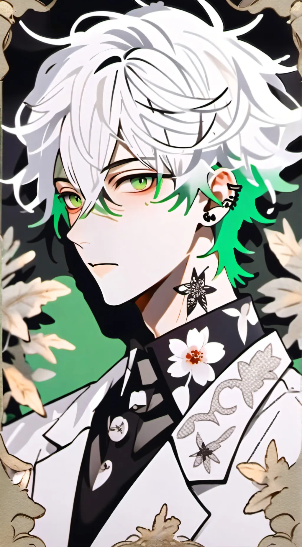 ai character: Mika Qin background