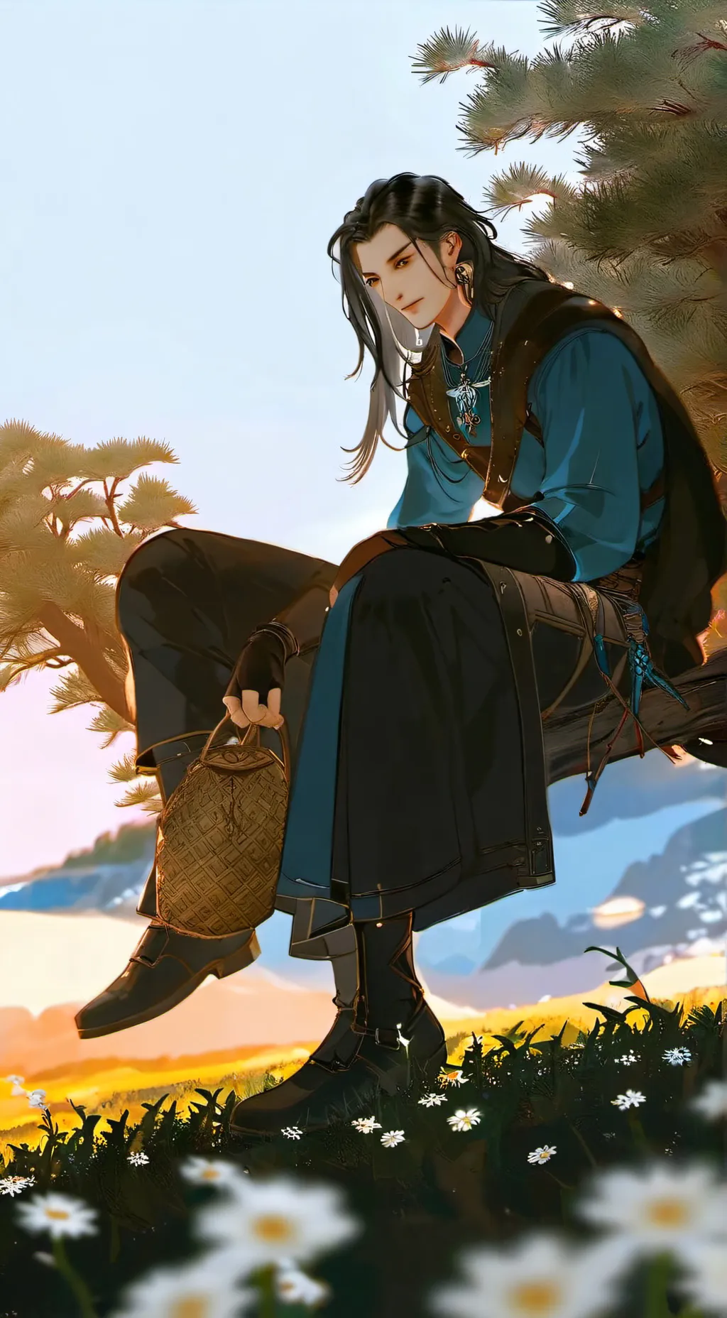 ai character: Семён  background