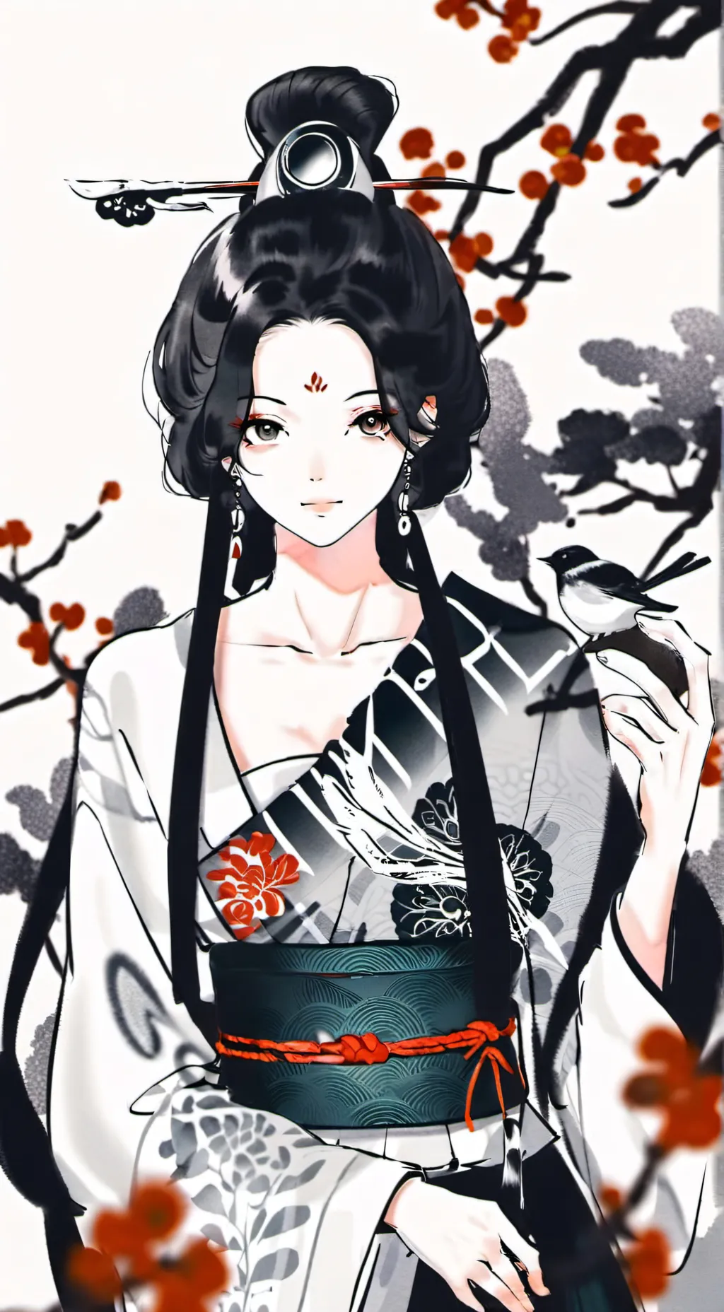 ai character: kokushibo × you:D background