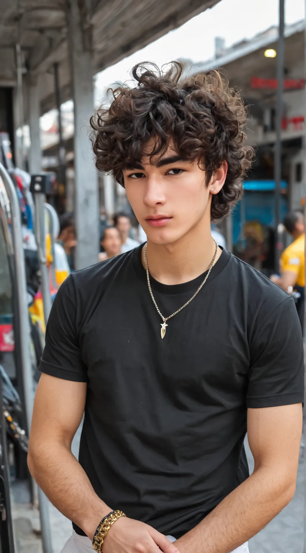 ai character: Efe Emir  background