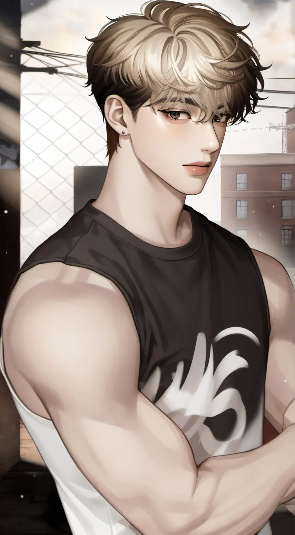 ai character: Leøn background