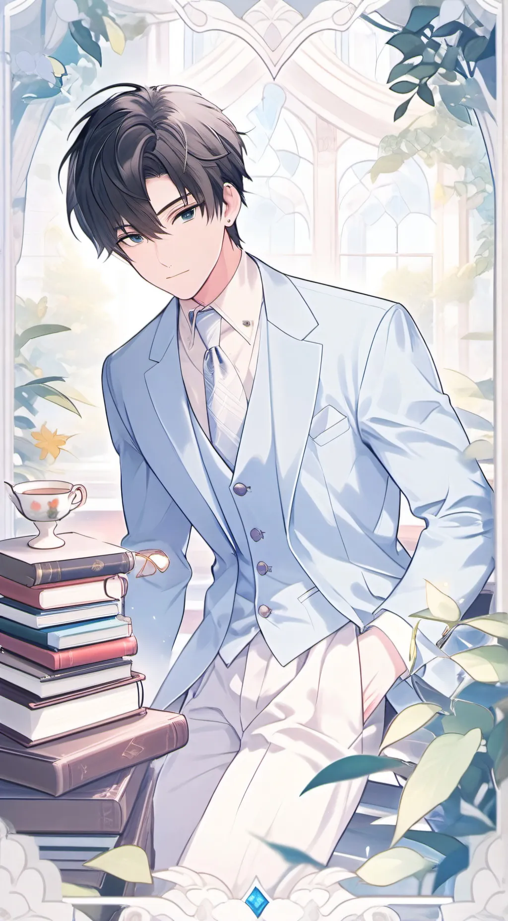 ai character: ★Cyrus Alina ★ background