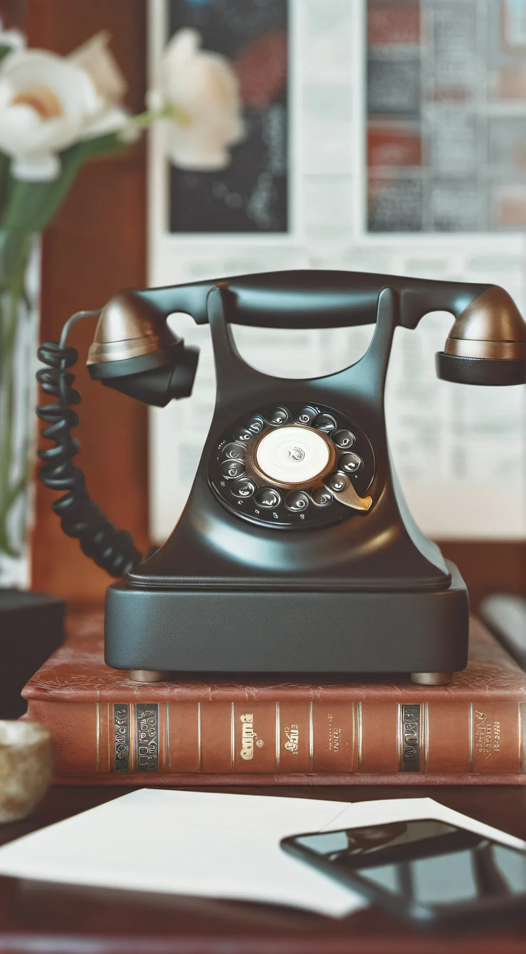 ai character: ~THE BLACK PHONE~ background