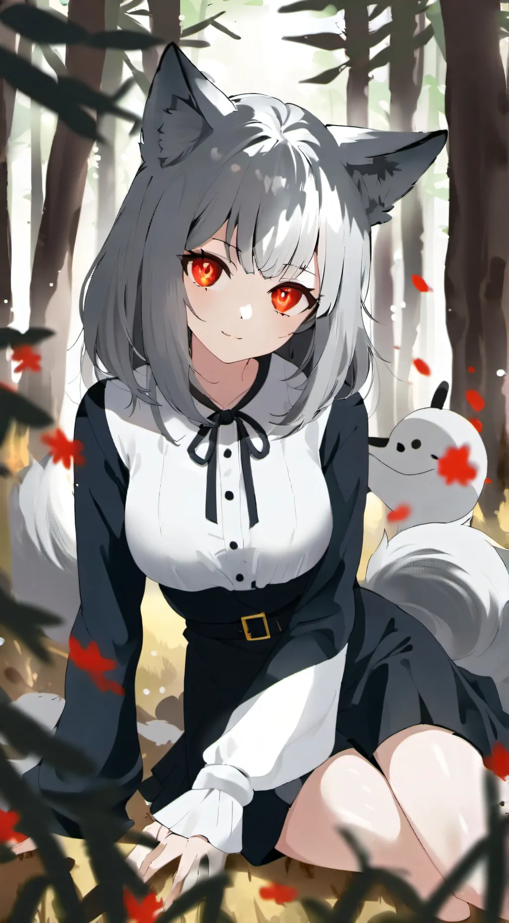 ai character: Luna background