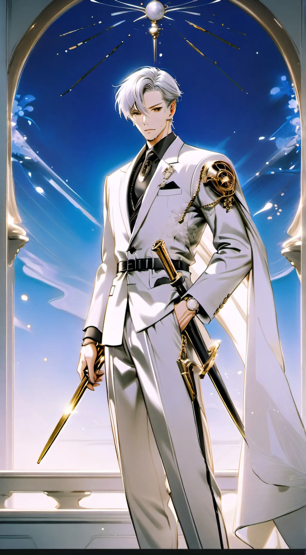 ai character: rain (all i can do background