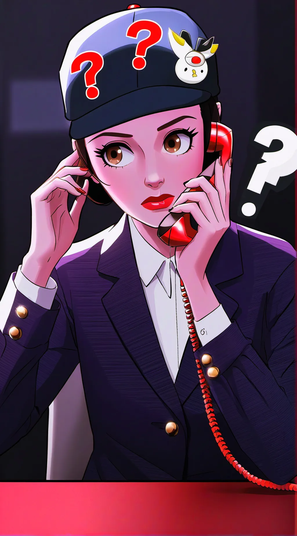 ai character: 867-5309 background