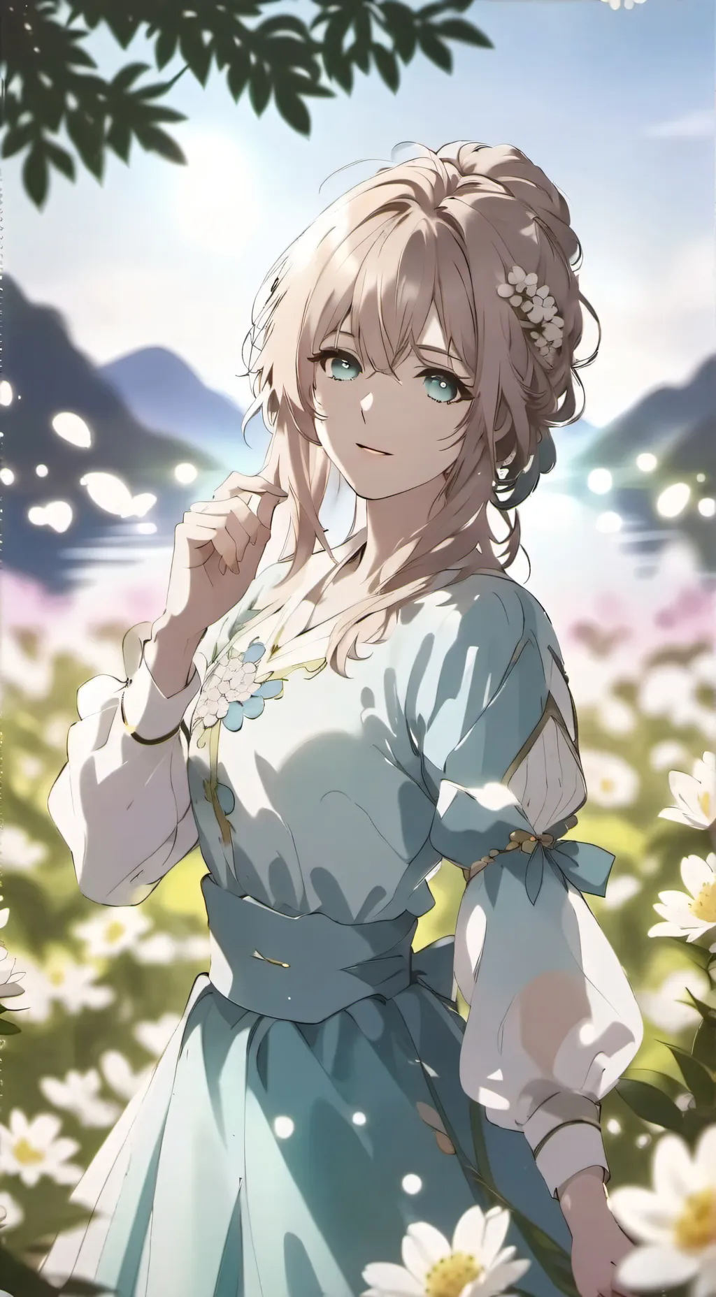 ai character: Leonie  background