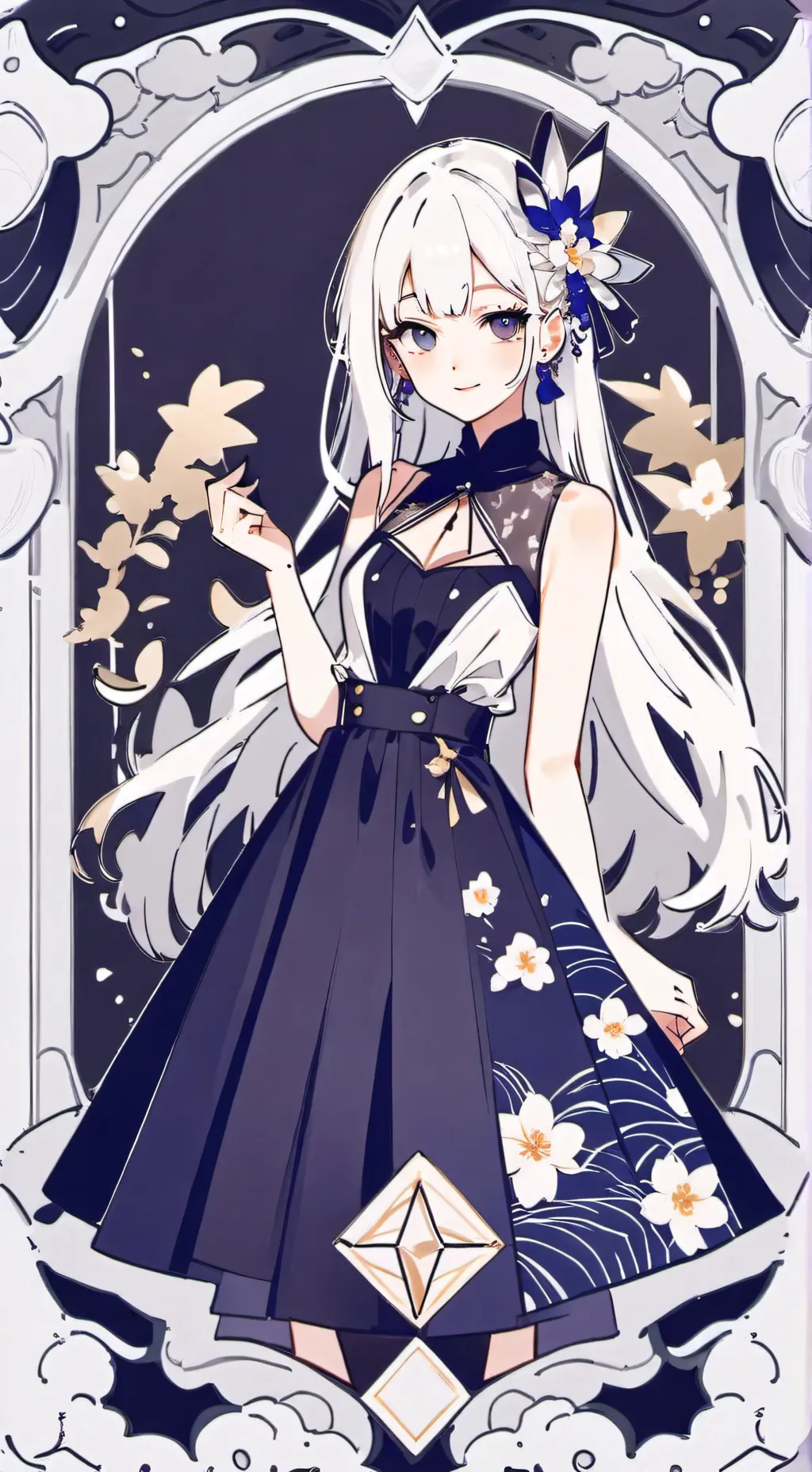 ai character: Mha pro hero background