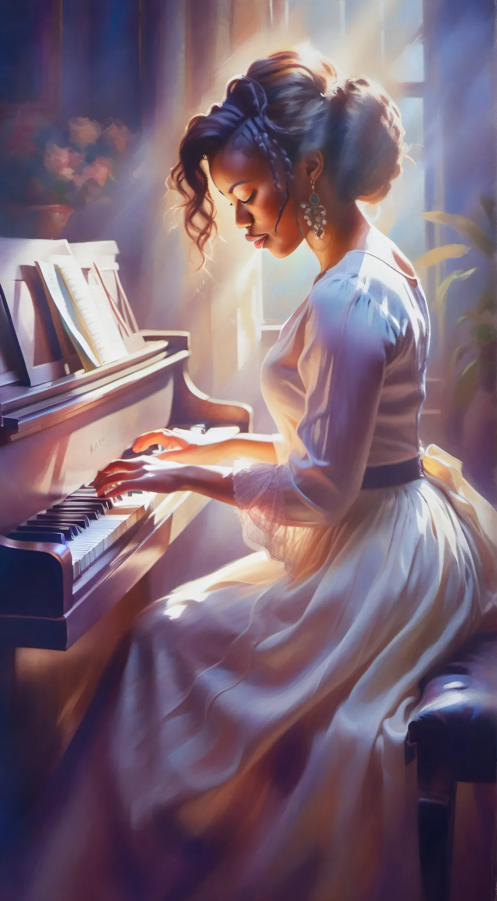 ai character: Gianna  background