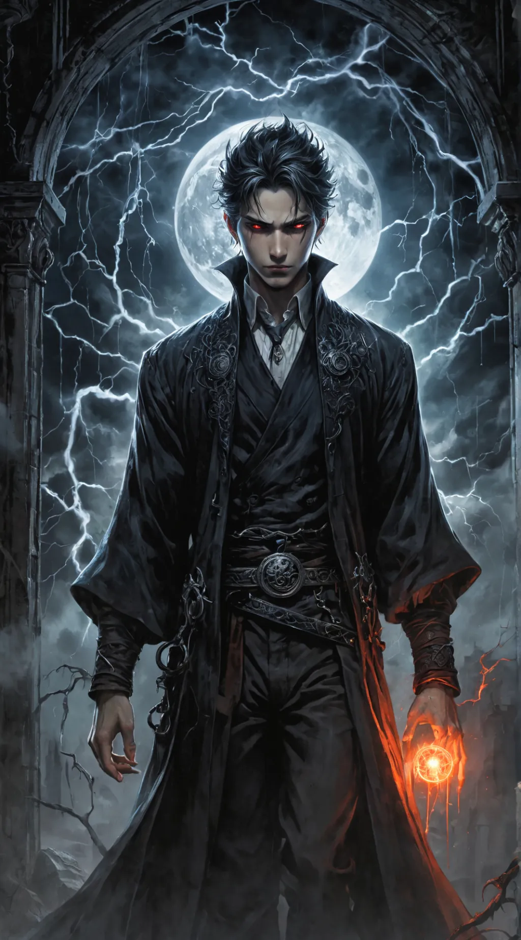 ai character: Lucien background