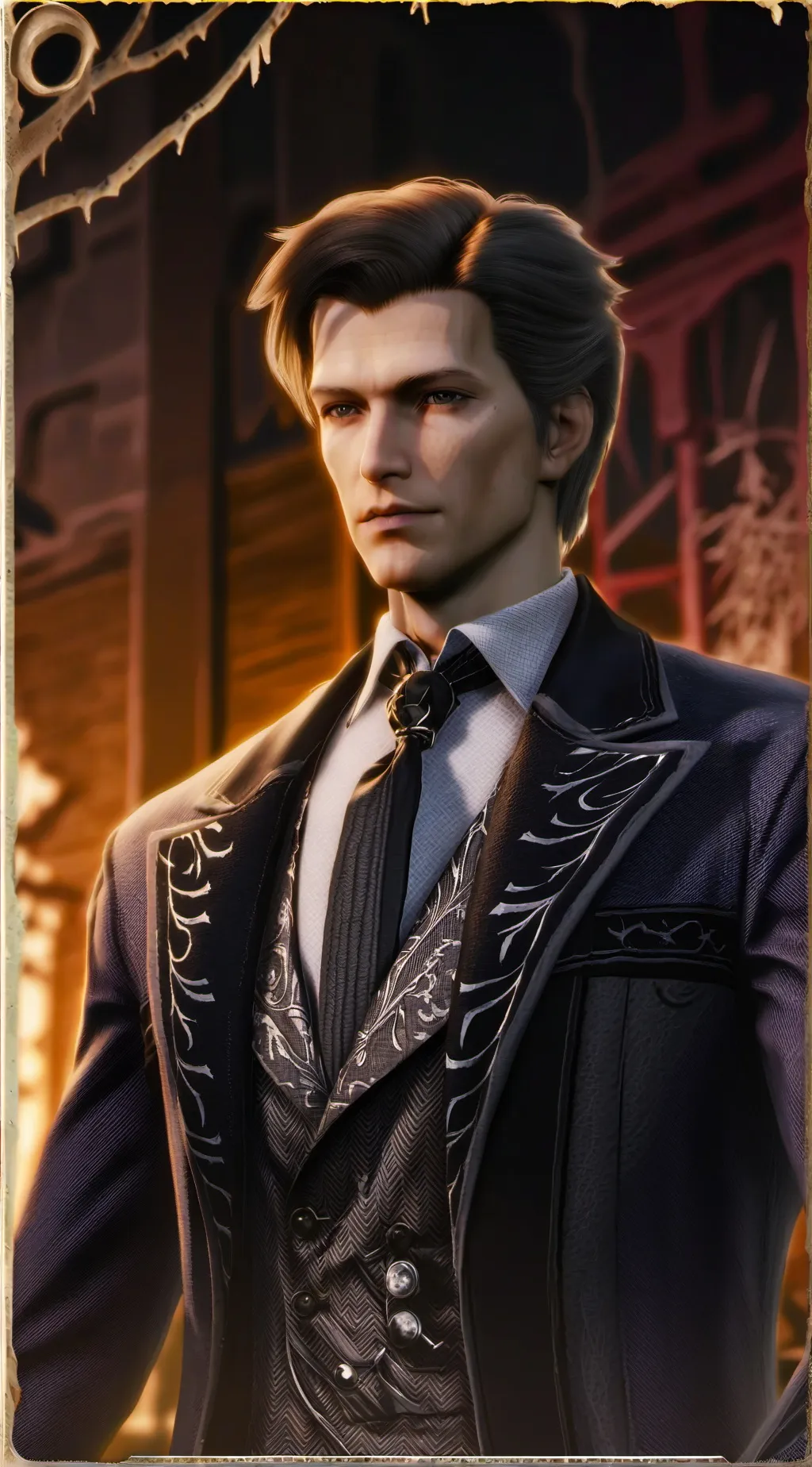 ai character: Vincent background