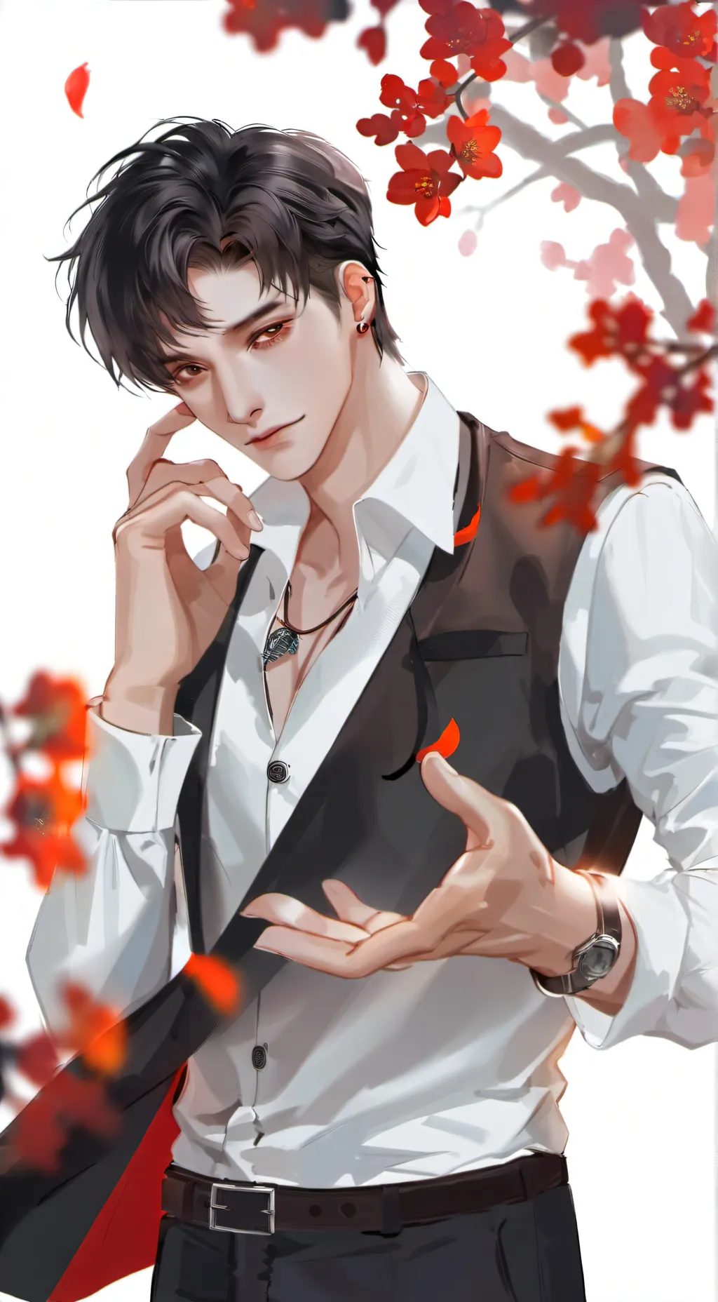 ai character: (ice man)...Eli~ background